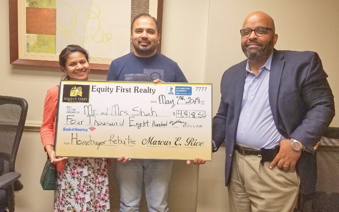 Virginia Homebuyers Receive a Homebuyer Grant Check for $4,818
