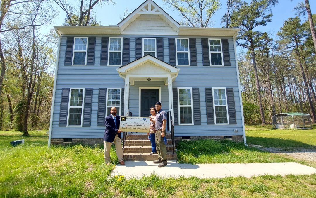 Virginia Homebuyers Receive a Homebuyer Rebate Check for $1,534.75