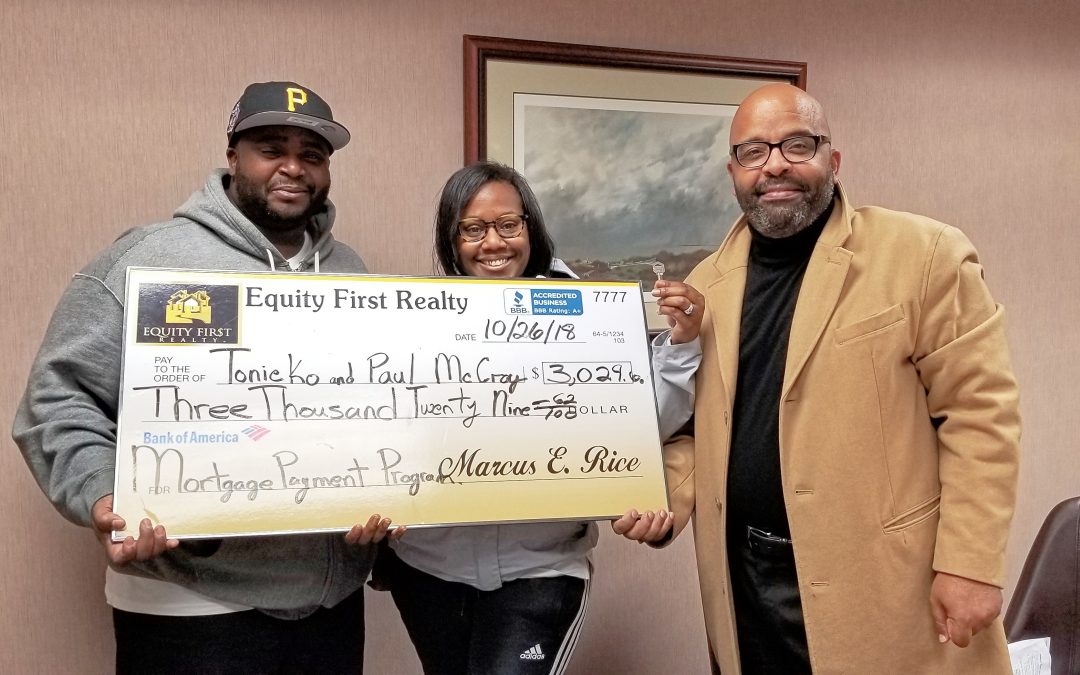 Virginia Homebuyers Receive a Homebuyer Grant Check for $3,029