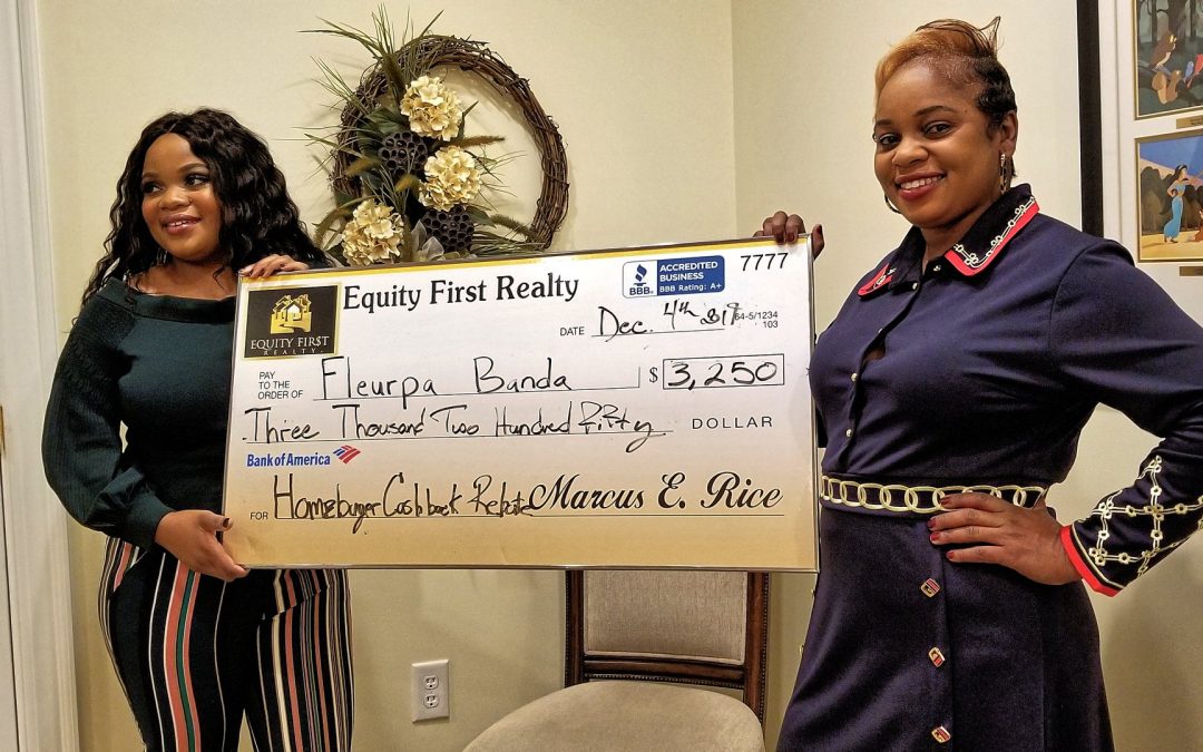 Virginia Homebuyer Receives a Home Buyer Rebate Check for $3,250.00