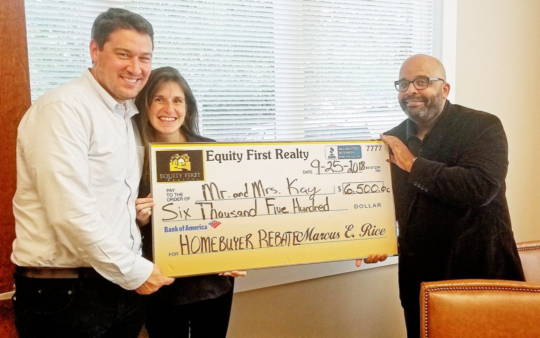 Virginia Homebuyers Receive a Homebuyer Grant Check for $6,500